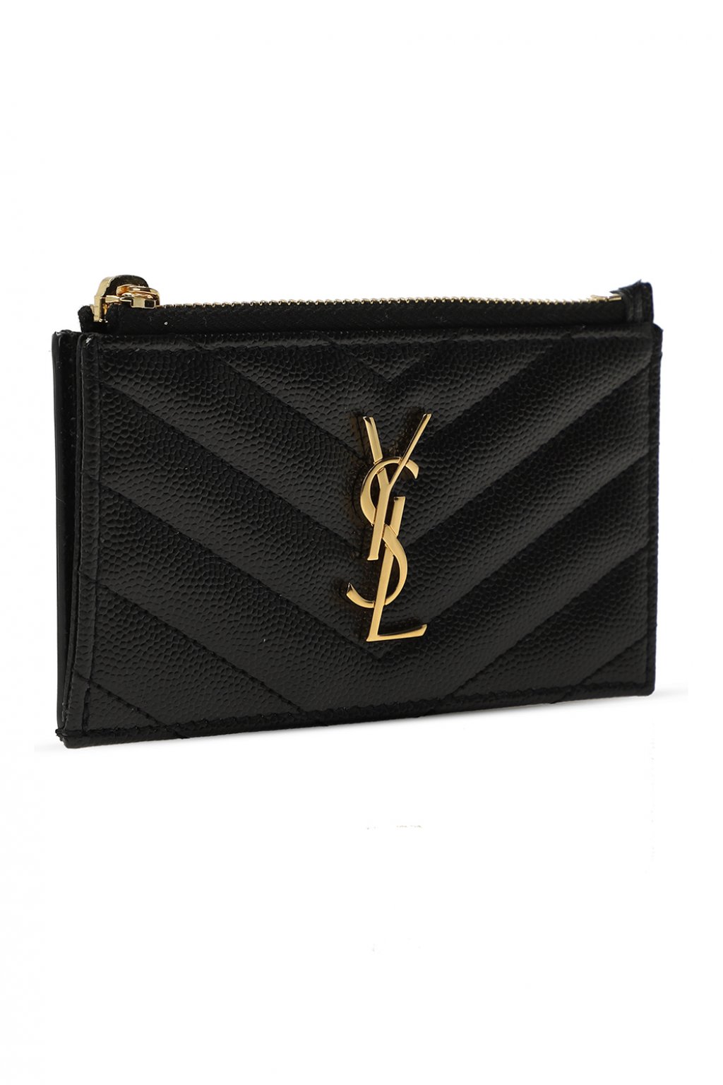 IetpShops Morocco - Black Logo card case Saint Laurent - Saint